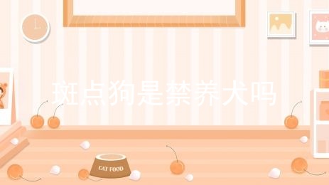 斑点狗是禁养犬吗_斑点狗为什么禁养_斑点狗