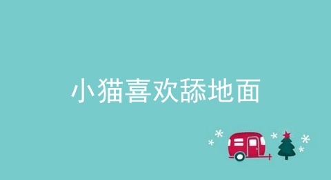小猫喜欢舔地面_小猫的外形特点_小猫的特点描写