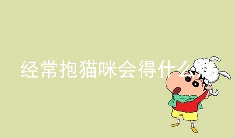 经常抱猫咪会得什么病